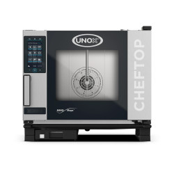 Unox XEVC-0511-GPLM-MS CHEFTOP MIND.Maps PLUS Combi Steamer  Gas  5 Tray GN 1/1