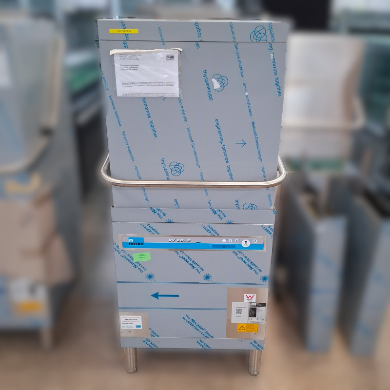 Never Used Meiko DV80 Passthrough Dishwasher With Heat Condense and Reverse Osmosis - ST25UK354