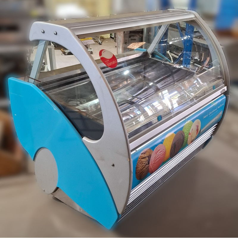 Used Aspen 16G Gelati Display 16 Tub Freezer - ST25UK377