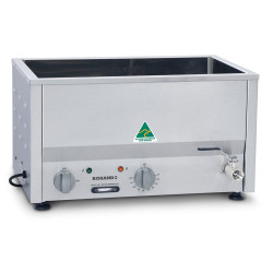 Roband BM2T   Counter Top Bain Marie  with thermostat 2 x 1/2 size, pans not included