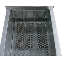 Austheat AF812R Freestanding Electric Fryer rapid recovery, 2 baskets