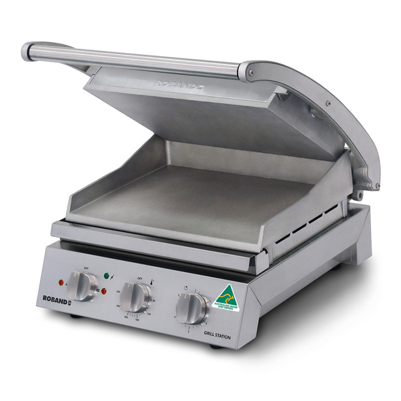 Roband GSA610S Grill Station 6 slice, smooth plates, 9.6 Amp