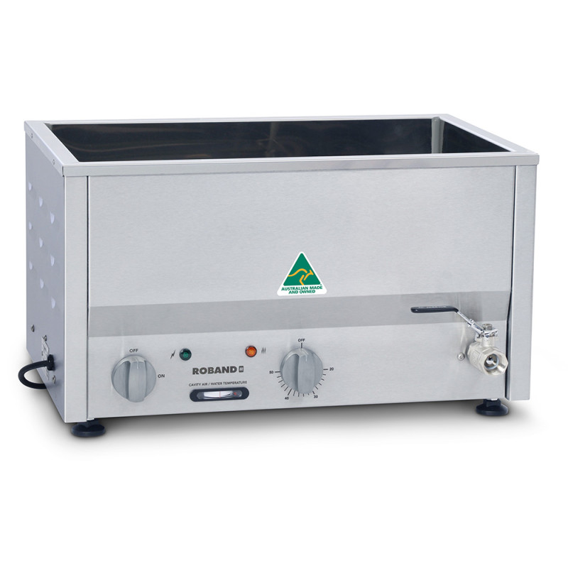 Roband CHOC2 Chocolate Bain Marie 2 x 1/2 size, pans not included
