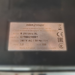 Used Robot Coupe R3 Table Top 3.7L Cutter and Mixer - ST25UK394