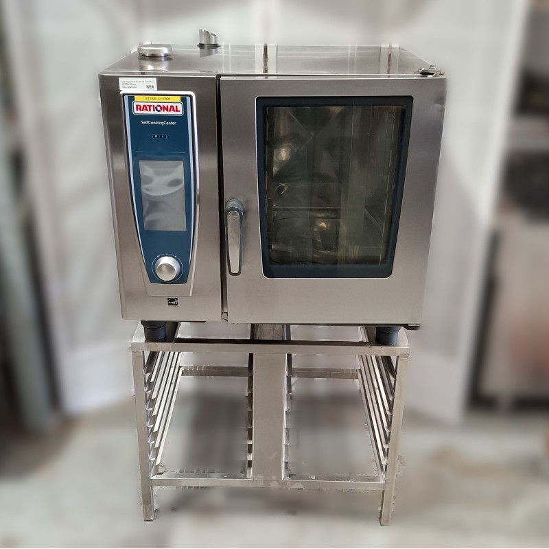 Used Rational SCC WE 61 Whitefficiency 6 Tray Electric Combi Steamer - ST23/6-U-K808