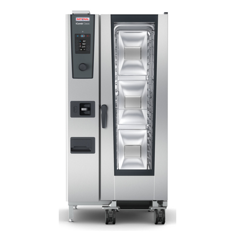 Rational ICC201G-NG iCombi Classic Combi Oven - 20 Tray Gas Combi Steamer