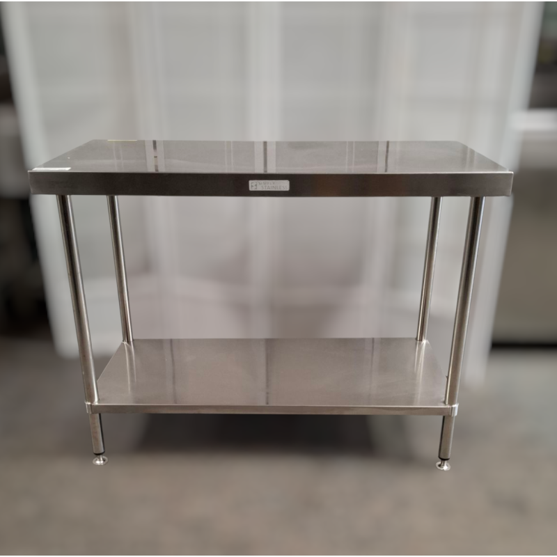 Used Simply Stainless SS01.1200 Work Bench 1200mm Wide - ST25UK397