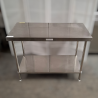 Used Simply Stainless SS01.1200 Work Bench 1200mm Wide - ST25UK397