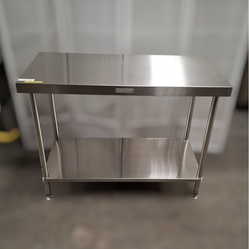 Used Simply Stainless SS01.1200 Work Bench With Undershelf - ST25UK399