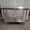 Used Simply Stainless SS01.1200 Work Bench With Undershelf - ST25UK399
