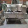 Used Luus WX-2C Two Hole Compact Waterless Wok - ST25UK357