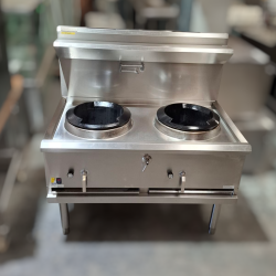 Used Luus WX-2C Two Hole Compact Waterless Wok - ST25UK357