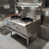 Used Luus WX-2C Two Hole Compact Waterless Wok - ST25UK357