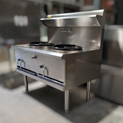 Used Luus WX-2C Two Hole Compact Waterless Wok - ST25UK357