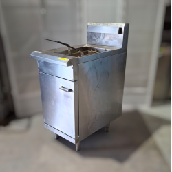 Used Luus FV-45 Single V-Pan Fryer - ST25UK346