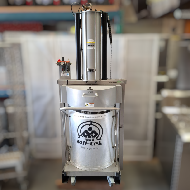 Used Mil-Tek XP200s Stainless Steel General Waste Compactor -  ST25UK131