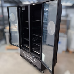 Ex-Display Skope BME1200N-A 2 Glass Door Display Fridge - ST25NK366