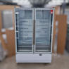 Ex-Display Skope BME1200N-A White 2 Glass Door Display Fridge - ST25NK365