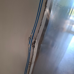 Used Inomak UFI1140SL Double Door Slimline Fridge - ST25UK288