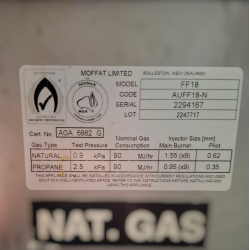 Used FastFri FF18 Gas Deep Fryer Single Pan - ST25UK259