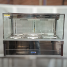 Used Roband S23RD Square Glass Hot Food Display Bar with Roller Doors - ST25UK416