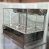 Used Roband S23RD Square Glass Hot Food Display Bar with Roller Doors - ST25UK416