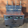 Used Pitco SSH75C-FD/FF 2 Bank Gas Deep Fryer with Filtration, Computer Controls and Automatic Basket Lift - ST25UK384