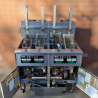 Used Pitco SSH75C-FD/FF 2 Bank Gas Deep Fryer with Filtration, Computer Controls and Automatic Basket Lift - ST25UK384
