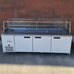 Used Williams Jade HJ3SCBA Sandwich Prep 3 Door Refrigerator - ST25UK413