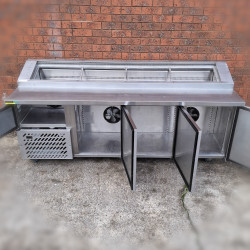 Used Anvil UBP2400 Under Bar Pizza Bar 2400mm - ST25UK260