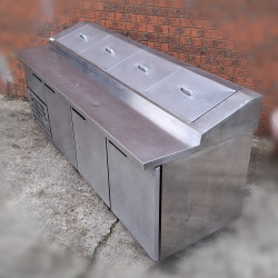 Used Anvil UBP2400 Under Bar Pizza Bar 2400mm - ST25UK260
