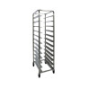 Never Used TR12SS Trolley 12 Shelf Rack Stainless Steel 600 x 400 - ST25UK429