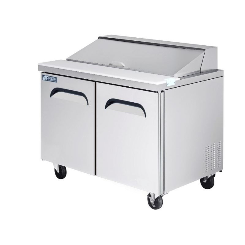 FRESH REFRIGERATION  MEGATOP SANDWICH PREP TABLE ( DOOR ) -  FMU-36