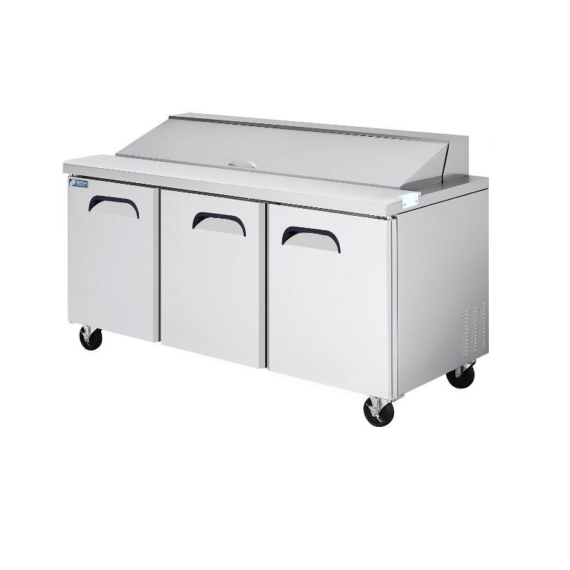 FRESH REFRIGERATION SALAD & SANDWICH PREP TABLE ( DOOR ) - FMU-72