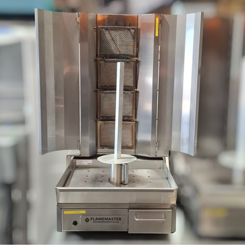 Used Flame Master FMKM-4 4 Burner Kebab Machine - ST25UK415