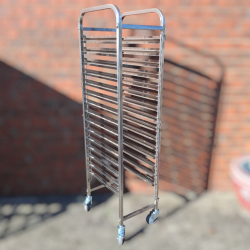 Used TRS1015 Multi Use Trolley Stainless Steel - ST26UK004