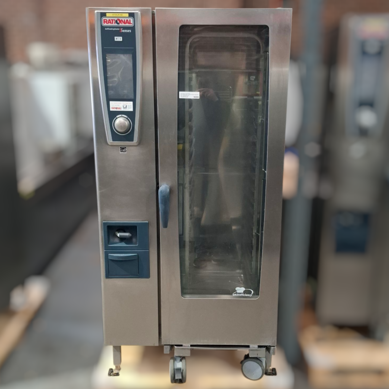 Used Rational SCC WE 201 Whitefficiency 20 Tray Electric Combi Steamer - ST25UK450