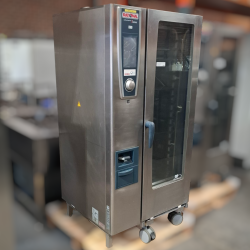 Used Rational SCC WE 201 Whitefficiency 20 Tray Electric Combi Steamer - ST25UK450