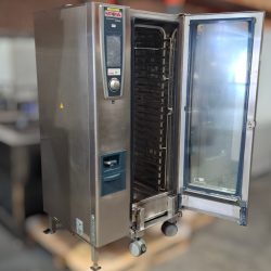 Used Rational SCC WE 201 Whitefficiency 20 Tray Electric Combi Steamer - ST25UK450