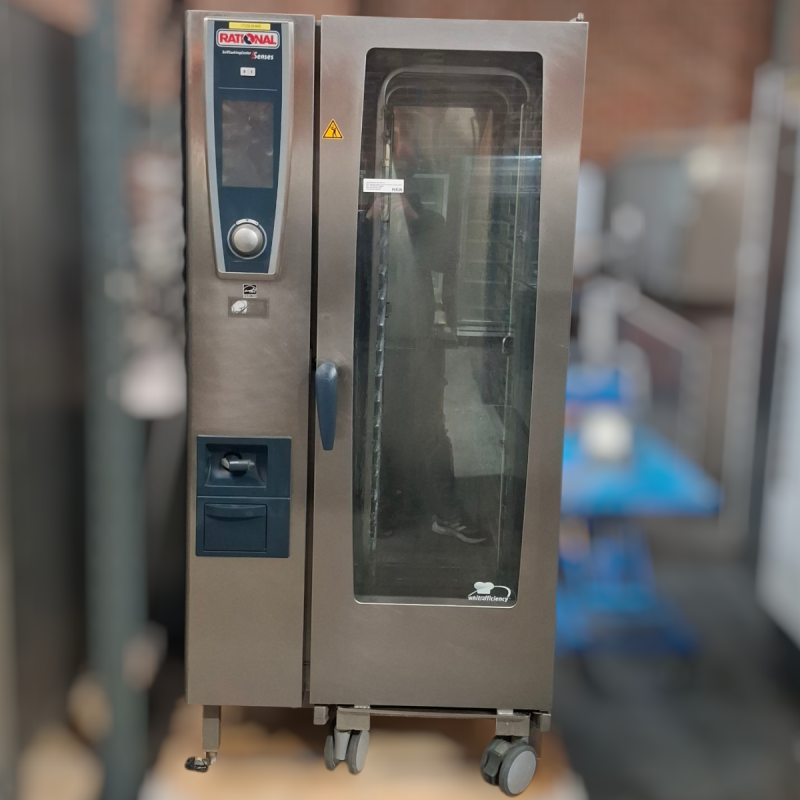 Used Rational SCC WE 201 Whitefficiency 20 Tray Electric Combi Oven - ST25UK449