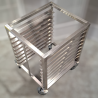 Used Stainless Steel Oven Stand With GN Pan Shelves - ST26UK013