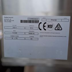 Used Perfect Fry PFA720 Bench Top Ventless Fryer - ST26UK001