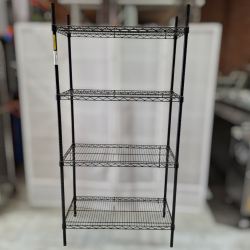 Used Black Coated Stainless Steel Shelf - ST25UK420