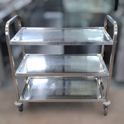 Used 3 Tier Stainless Steel Kitchen Trolley - ST26UK006