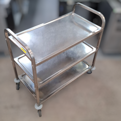 Used 3 Tier Stainless Steel Kitchen Trolley - ST26UK006