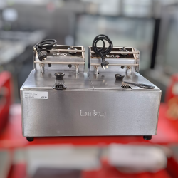 Used Birko 1001002 Bench Top Fryer Double Pan 5L - ST25UK167