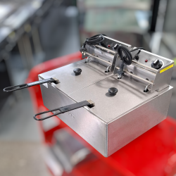 Used Birko 1001002 Bench Top Fryer Double Pan 5L - ST25UK167
