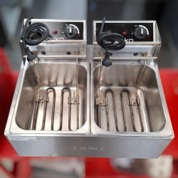 Used Birko 1001002 Bench Top Fryer Double Pan 5L - ST25UK167