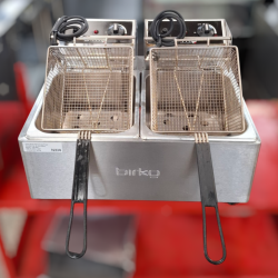 Used Birko 1001002 Bench Top Fryer Double Pan 5L - ST25UK167