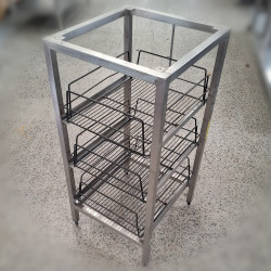 Used Stainless Steel Commercial Glasswashers Racks Holder